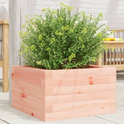 Jardinière 40x40x23 cm bois massif de douglas 