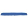 Coussin de palette pour banc Bleu Royal 150x40x8 cm Tissu Oxford 