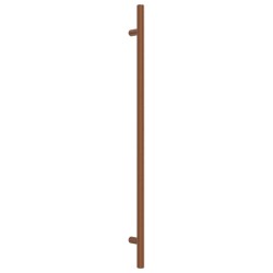 Poignées d'armoire 10 pcs bronze 320 mm acier inoxydable 