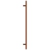 Poignées d'armoire 10 pcs bronze 320 mm acier inoxydable 