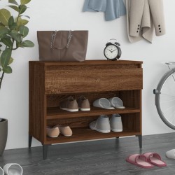 Armoire à chaussures Chêne marron 70x36x60 cm Bois d'ingénierie 