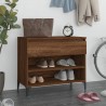 Armoire à chaussures Chêne marron 70x36x60 cm Bois d'ingénierie 