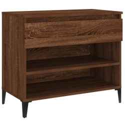 Armoire à chaussures Chêne marron 70x36x60 cm Bois d'ingénierie 