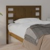 Tête de lit Marron miel 81x4x100 cm Bois massif de pin 