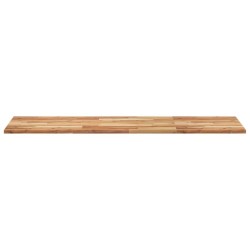 Dessus de bureau fini à l'huile 120x50x2cm bois d'acacia massif 