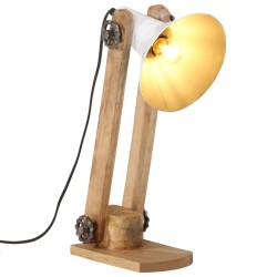 Lampe de bureau 25 W blanc 23x13x52 cm E27 