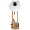 Lampe de bureau 25 W blanc 23x13x52 cm E27 