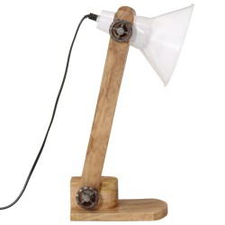 Lampe de bureau 25 W blanc 23x13x52 cm E27 