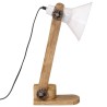 Lampe de bureau 25 W blanc 23x13x52 cm E27 