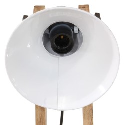 Lampe de bureau 25 W blanc 23x13x52 cm E27 