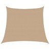 Voile d'ombrage 160 g/m² Taupe 4/5x4 m PEHD 