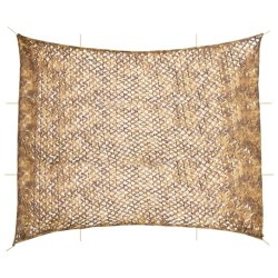 Filet de camouflage avec sac de rangement 729x602 cm sable 