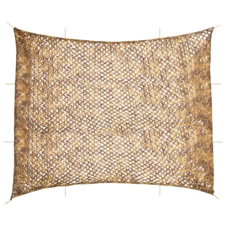 Filet de camouflage avec sac de rangement 729x602 cm sable 
