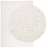 Tapis shaggy PAMPLONA poils longs moderne crème 120x170 cm 