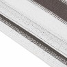 Tapis de tente 300x600 cm Anthracite et blanc 