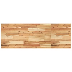 Dessus de table rectangulaire 120x50x2 cm bois massif d'acacia 