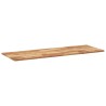 Dessus de table rectangulaire 120x50x2 cm bois massif d'acacia 