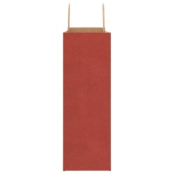 Sacs en papier 50 pcs avec poignées rouge 45x17x48 cm 