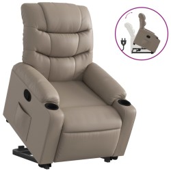Fauteuil inclinable Cappuccino Similicuir 