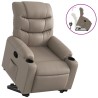 Fauteuil inclinable Cappuccino Similicuir 
