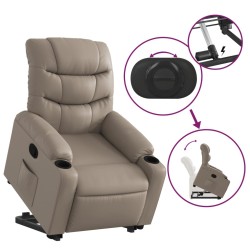 Fauteuil inclinable Cappuccino Similicuir 