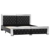 Cadre de lit Noir Similicuir 160x200 cm 