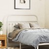 Tête de lit métal blanc 100 cm 