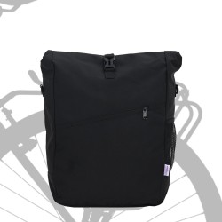 Sac à vélo pour porte-bagages 25 L Noir 33x16x48 cm 