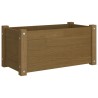 Jardinière d'extérieur Marron miel 60x31x31 cm Bois de pin 