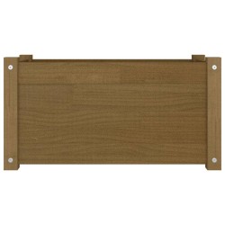 Jardinière d'extérieur Marron miel 60x31x31 cm Bois de pin 