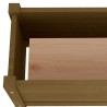 Jardinière d'extérieur Marron miel 60x31x31 cm Bois de pin 