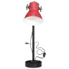 Lampe de bureau 25 W rouge délavé 15x15x55 cm E27 