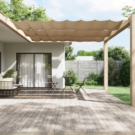 Auvent vertical Taupe 180x600 cm Tissu oxford 