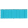 Coussin de chaise longue turquoise tissu oxford 