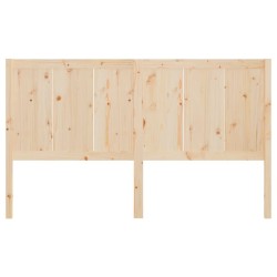 Tête de lit 205,5x4x100 cm Bois massif de pin 