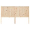 Tête de lit 205,5x4x100 cm Bois massif de pin 