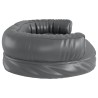 Lit pour chien ergonomique Mousse Gris 88x65 cm Similicuir 