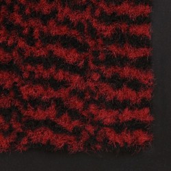 Paillassons rectangulaires 2 pcs 40 x 60 cm Rouge 