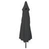 Parasol de jardinø395x245 cm Anthracite 