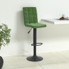 Tabouret de bar Vert foncé Velours 