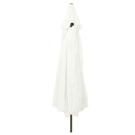Parasol de jardinø395x245 cm Blanc sable 