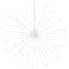 Étoile rayonnante de Noël 140 LED 4 pcs multicolore 17 cm 