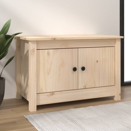 Armoire à chaussures 70x38x45,5 cm Bois de pin massif 