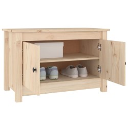 Armoire à chaussures 70x38x45,5 cm Bois de pin massif 