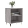 Tables de chevet 2 pcs sonoma gris 40x30x50cm bois d'ingénierie 