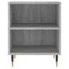 Tables de chevet 2 pcs sonoma gris 40x30x50cm bois d'ingénierie 
