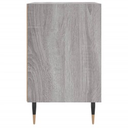 Tables de chevet 2 pcs sonoma gris 40x30x50cm bois d'ingénierie 