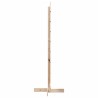Arbre de Noël en bois pour décoration 150 cm bois massif de pin 
