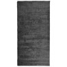 Tapis shaggy PAMPLONA poils longs moderne anthracite 100x200 cm 