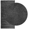 Tapis shaggy PAMPLONA poils longs moderne anthracite 100x200 cm 